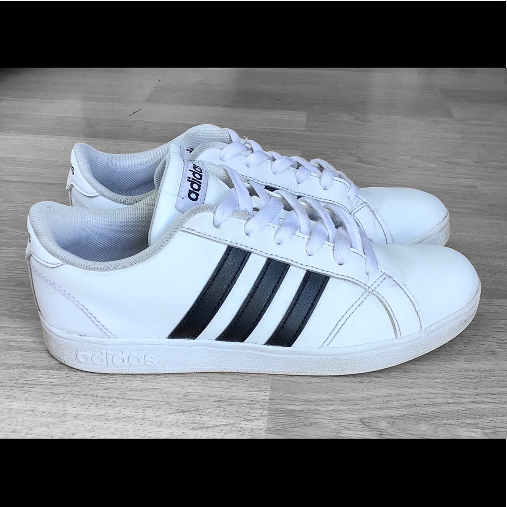 Adidas | Youth Classic White & Black Shoes